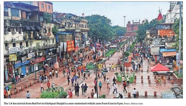 redeveloped chandni chowk