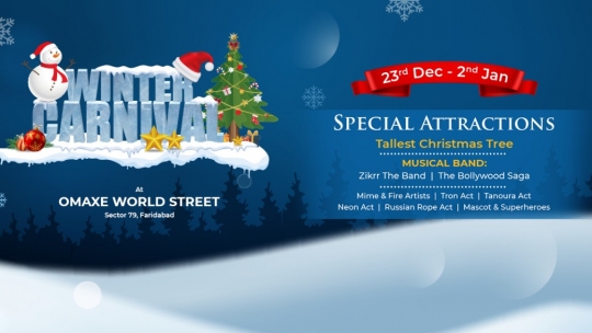 Omaxe World Street Christmas and New Year Carnival