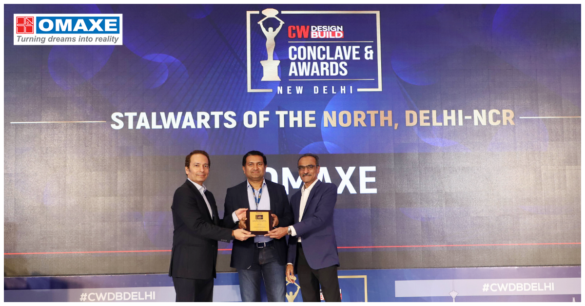 Omaxe awarded Icon of Trust and North India Stalwart