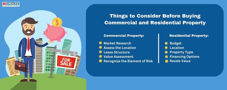 Things to Consider Before Buying Commercial and Residential Property