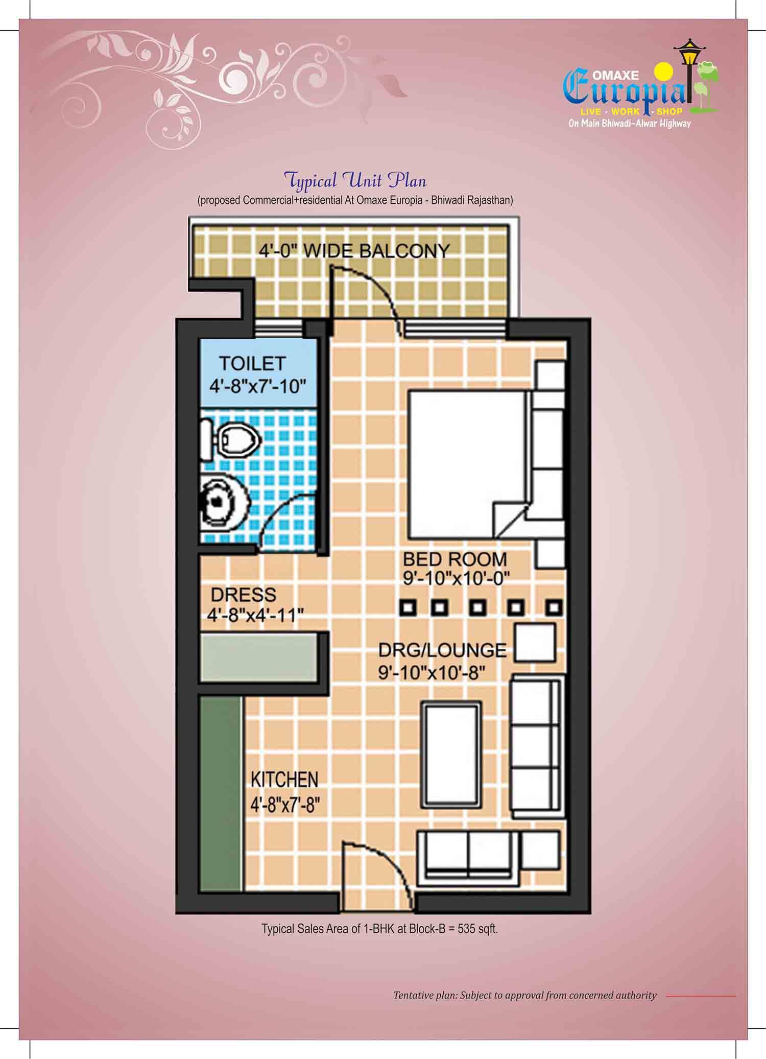 Typical Floor Plan - Block B