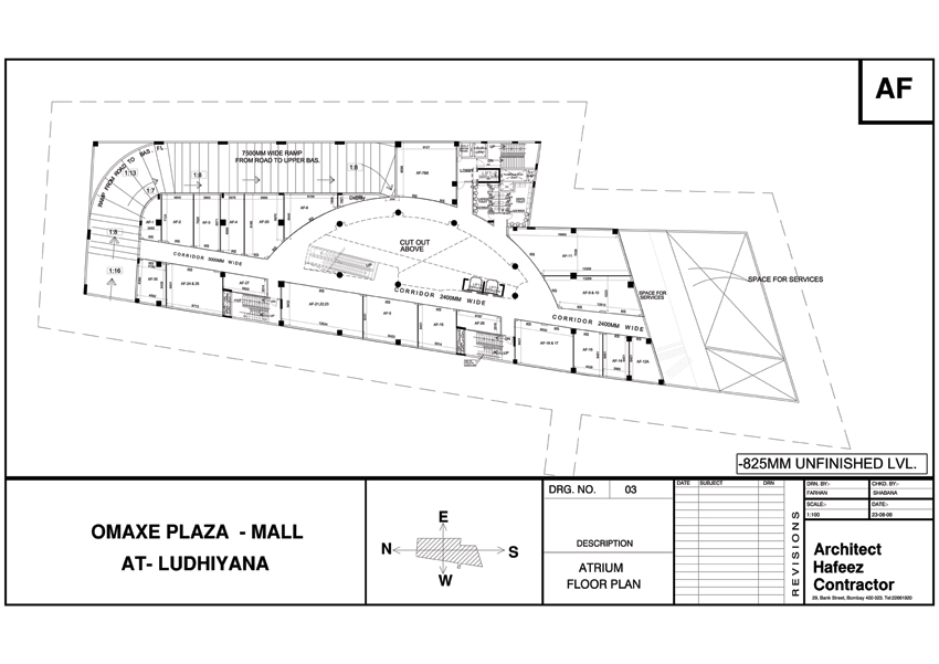 Omaxe Plaza Atrium Floor Plan