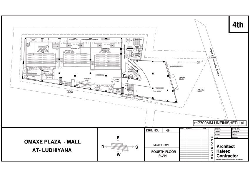 Omaxe Plaza Fourth Floor Plan