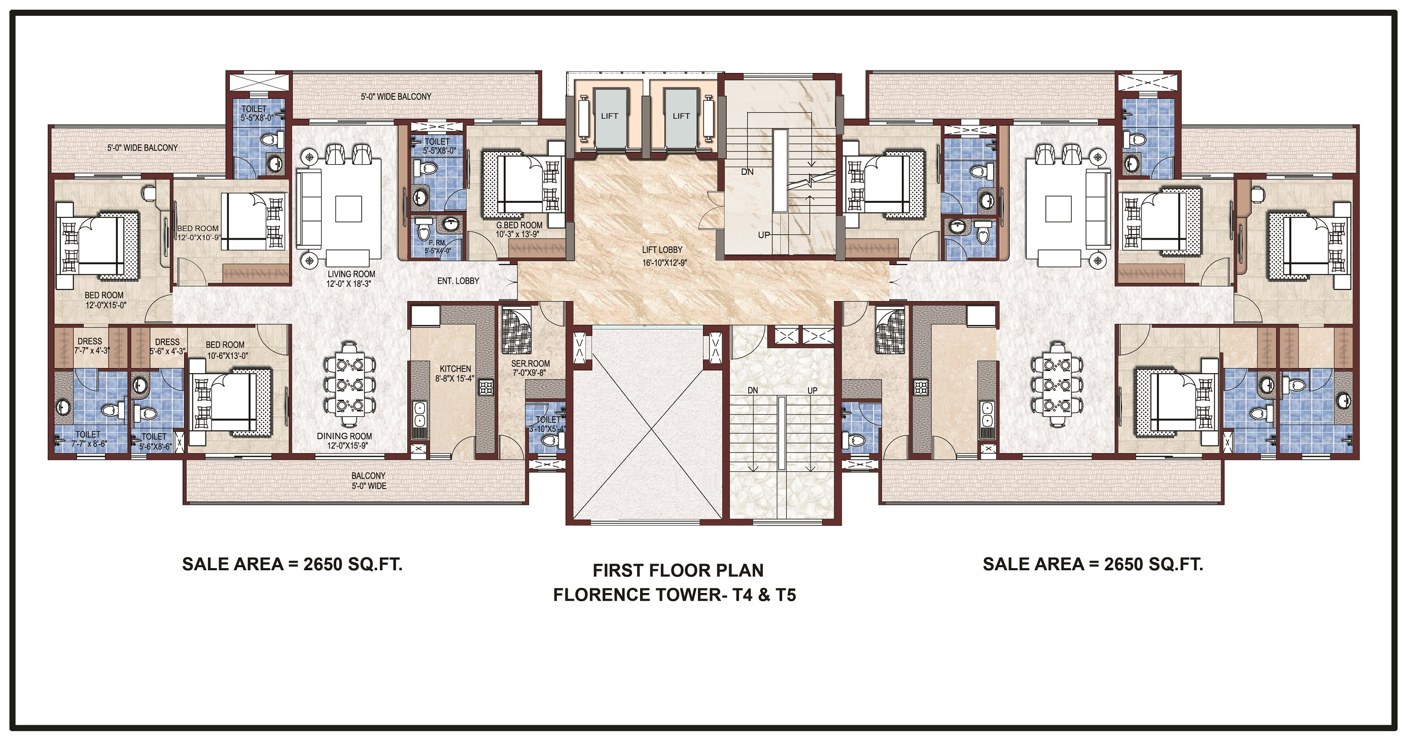 Florence First Floor Plan