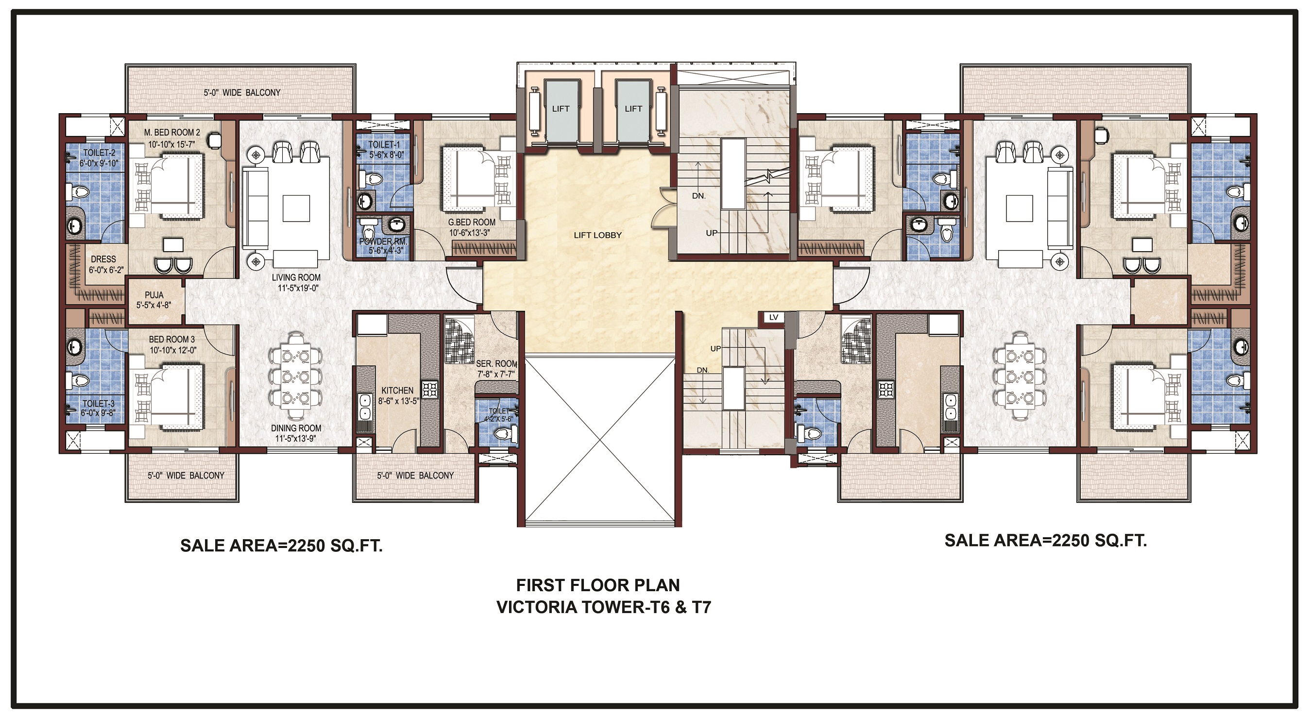 Victoria First Floor Plan