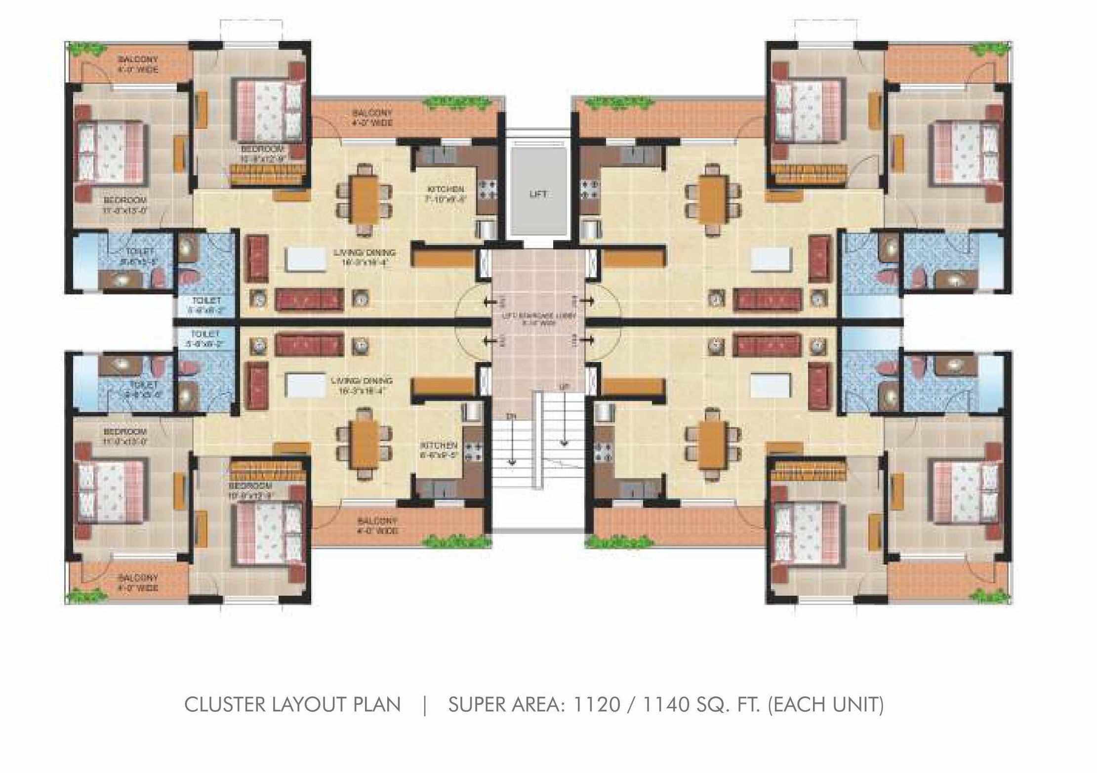 2 Bhk Floor Plans Of 2545 Google Search 2bhk House Pl - vrogue.co
